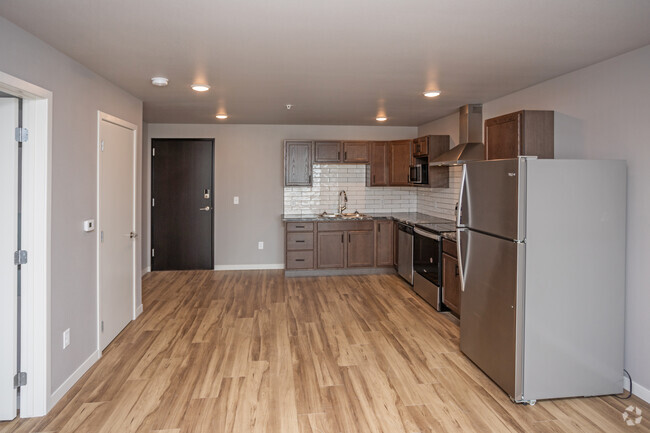 1BR, 1BA - 586SF - Cocina - The Don