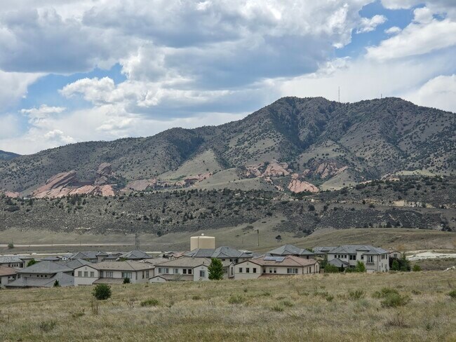 Enjoy sweeping views of Mount Morrison and Red Rocks throughout the neighborhood - 2220 S McIntyre St (Lakewood, CO) Townhome