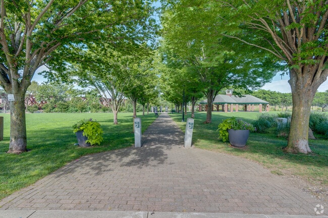 Veterans Memorial Park in Shelton is a popular attraction on a sunny day.