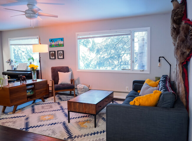 Large windows provide tons of natural light. - 1508 Kinnikinnick St