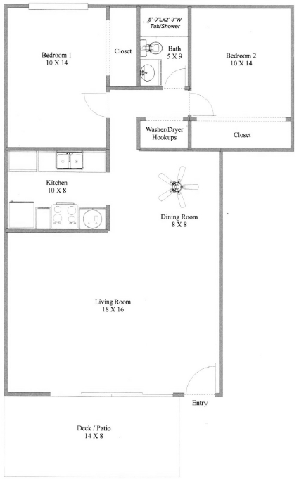 Entrada principal - King Plaza Apartments