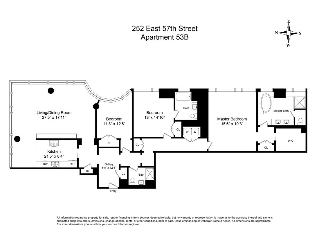 252 E 57th St Unit 53B, New York, NY 10022 Apartment for Rent in New
