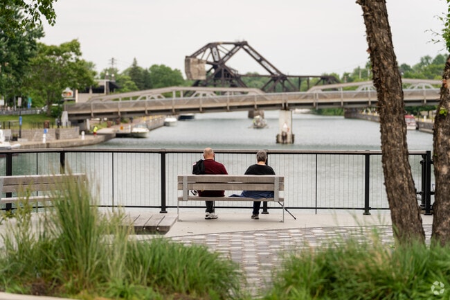 Gateway Harbor connects the village of North Tonawanda and Tonawanda.