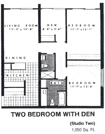 Studio City – 2 Bedroom W/ Dining RM