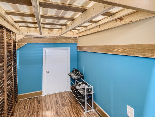 Storage Space Under Platform Bed Frame - 6971 Sunnywood Dr