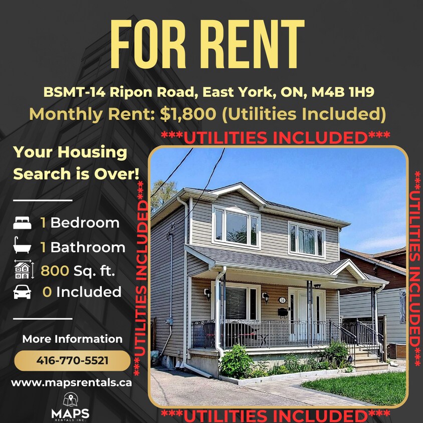Photo principale - ***UTILITIES & INTERNET INCLUDED*** (1 Bed...
