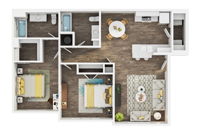 Floorplan - Whispering Oaks