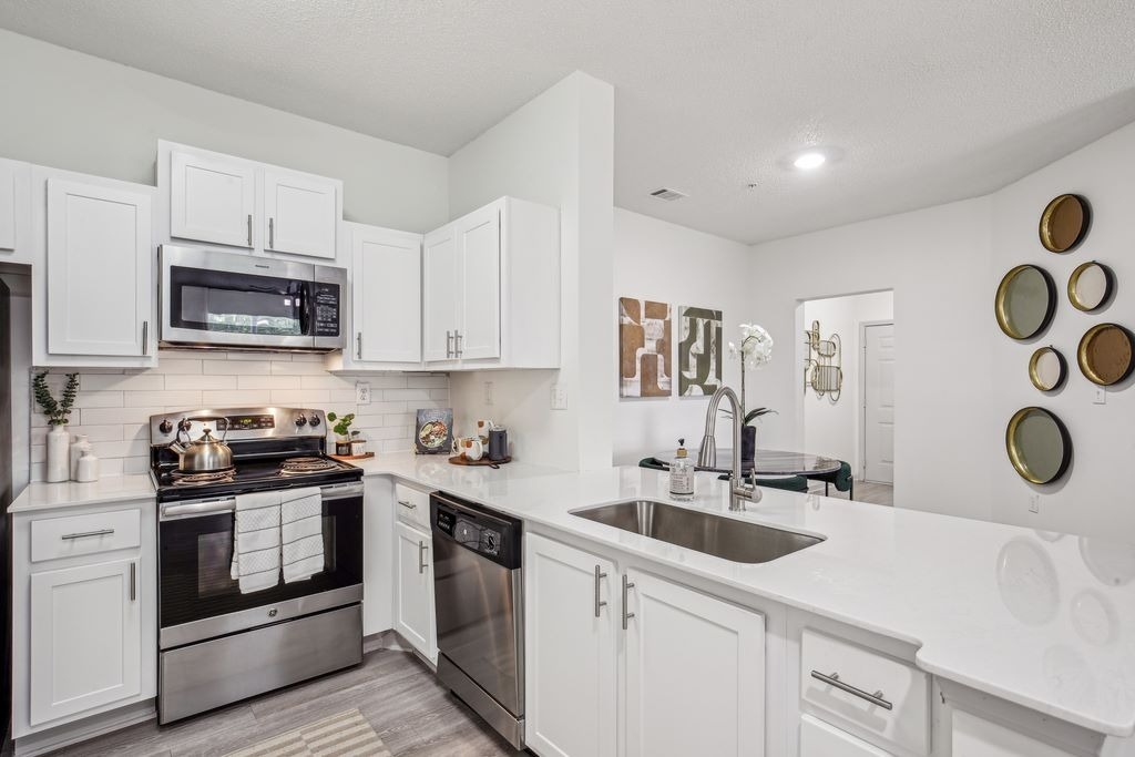 Cocina B3U 1 - Halston Shiloh Valley Apartments