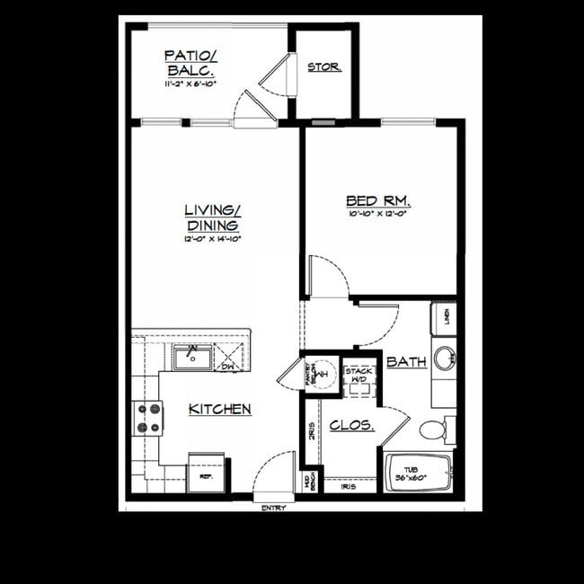 A1 - floorplan - Urban Village Rosehill