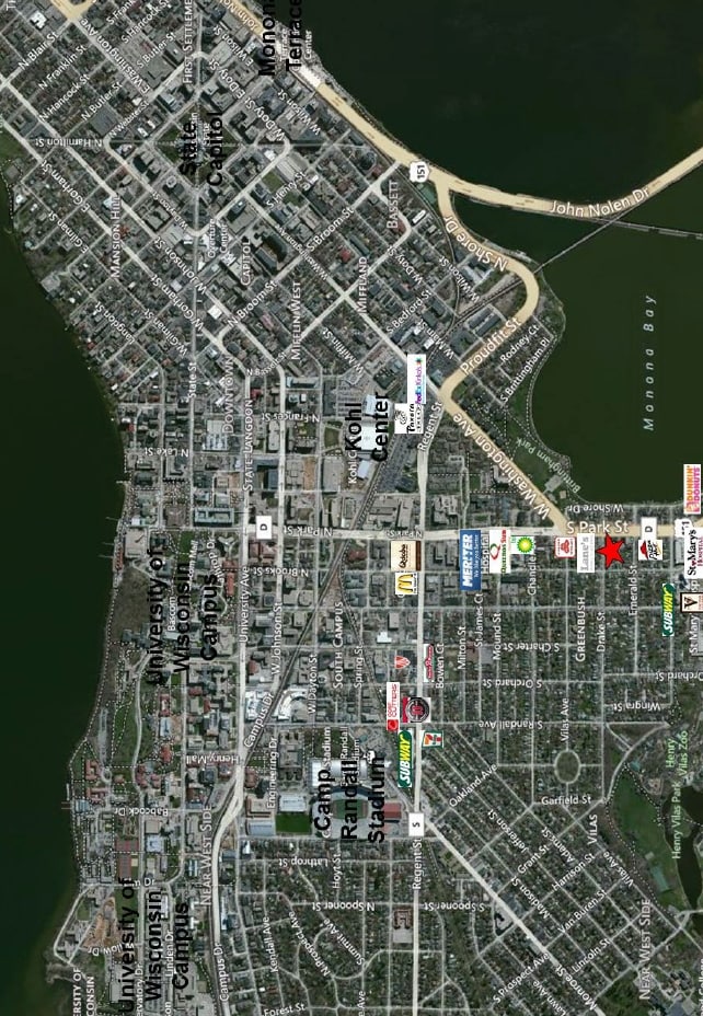 The Ideal Apartments Madison Wi Aerial Photo The Ideal