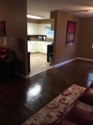 front door to kitchen - 706 E 7th St