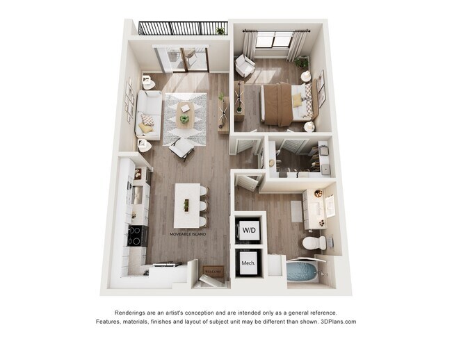 Plano de planta - Mayla Cypress Residences
