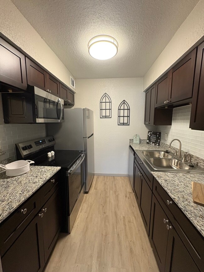 Renovated 1 Br, Kitchen - Forest Gate Apartments