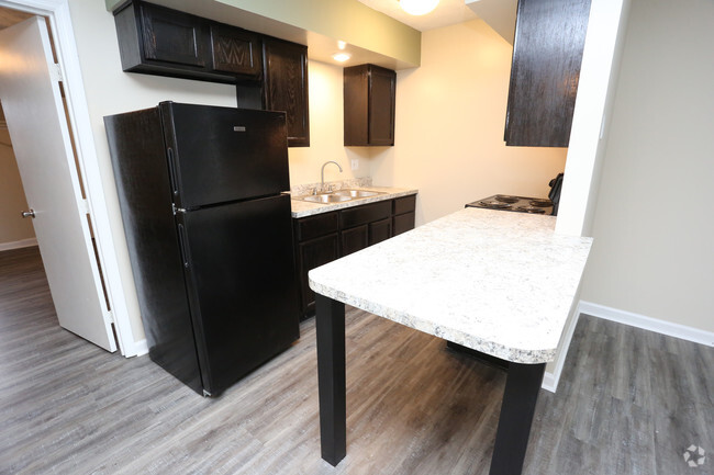 1HAB, 1BA - 675 ft² - Cocina - VALORE AT THE BAXTER