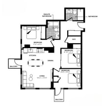 Interior Photo - The 203 Residences