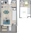1 Bed/1 Bath Loft-L1