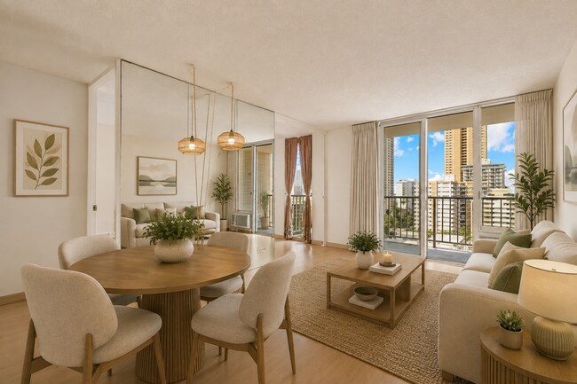 Foto del edificio - Corner 1BR in Waikiki - Diamond Head Views, All Utilities Included