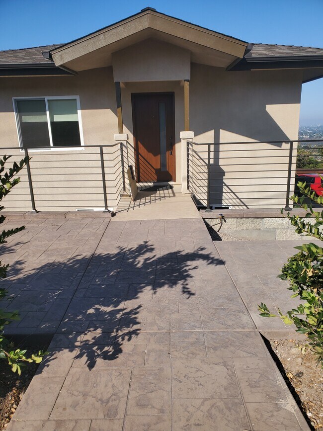 Private front entry - 6475 Dwane Ave
