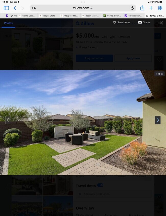 18067 E Vista Desierto, Rio Verde, AZ 85263 House Rental in Rio Verde