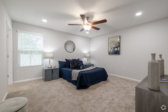 4BR, 2BA - 1,456SF - Primary Bedroom - Cedar Creek Estates