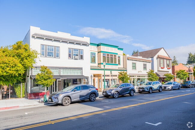 Downtown Larkspur was built between 1900 and 1930.