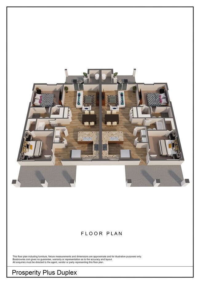 Renderizado 3D - 9428 N Travis Dr