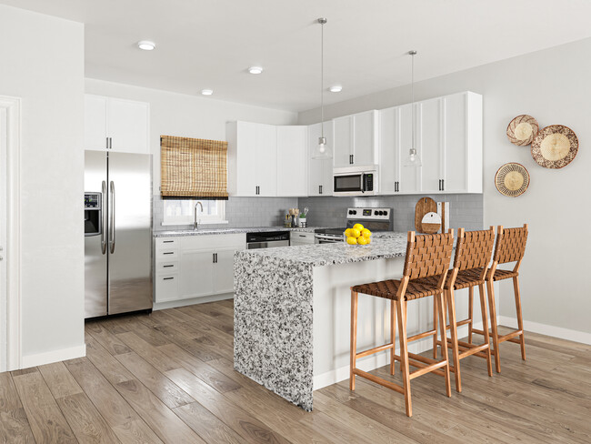 Open Concept Kitchen - Trulo Homes Jenks