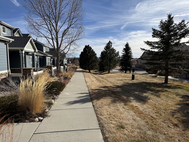 Greenway in front of townhome leading to park - 8690 Ethan Aly