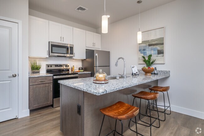 2 habitaciones, 2,5 baños, 1286 pies cuadrados, cocina - The Reserve at Timber Ridge