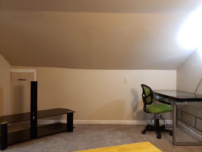 Study desk and Glass TV stand - 421 S Talley Ave