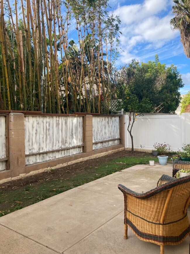 Enjoy a cup of tea or glass of wine on your patio - 707 N Irena Ave