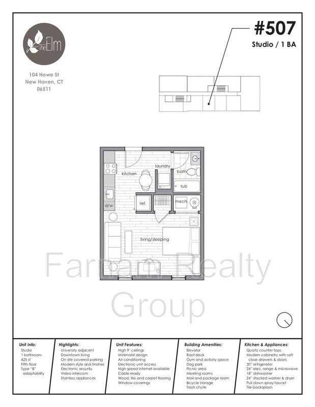 104 Howe St Unit 507, New Haven, CT 06511 Condo for Rent in New Haven