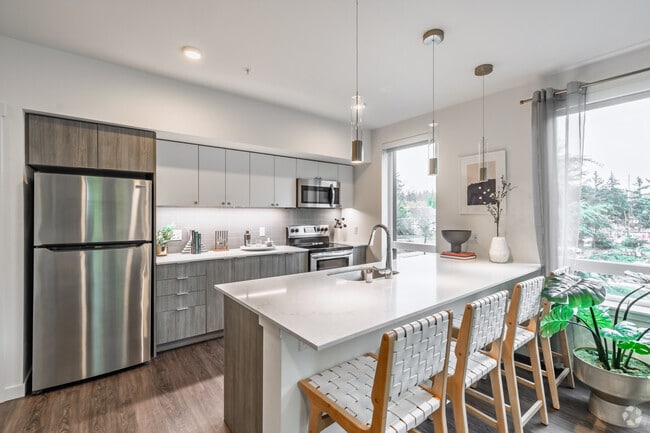 2BR, 2BA - 1,009SF - Kitchen - Nightingale