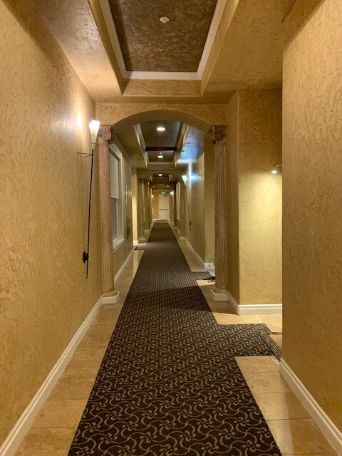 Hallway to Front Door - 40 Madison St