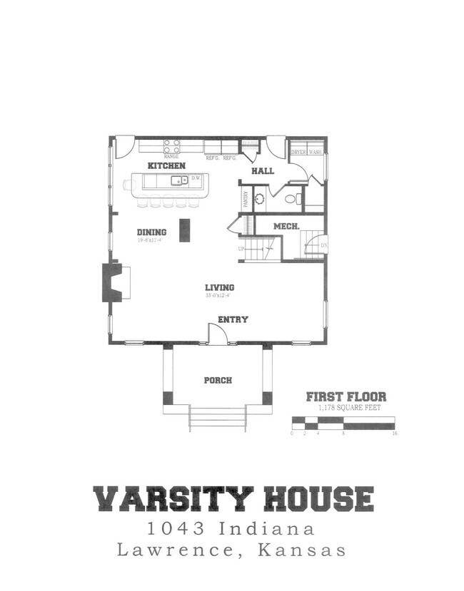 Varsity House Rentals Lawrence, KS