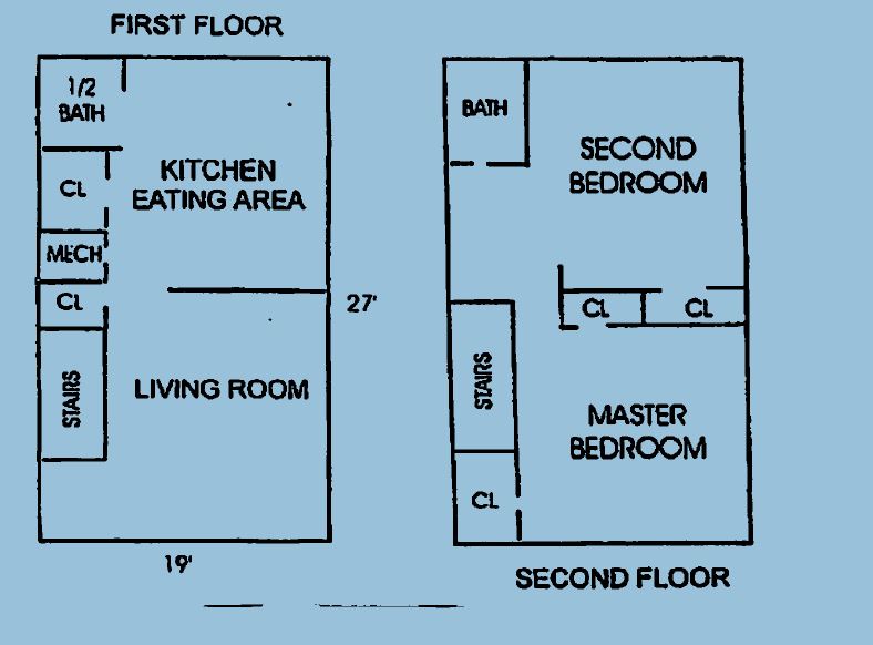 Plano de planta - Les Chateaux Apartments