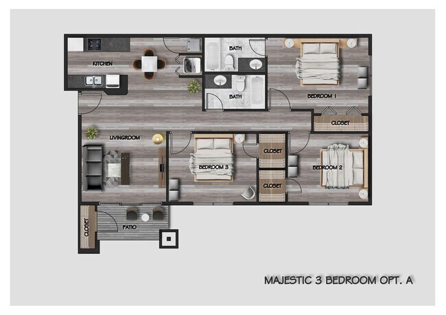 Building Photo - 3 Bedroom 2 Bath  Apartment With Lake-views of Table Rock Lake from each Room