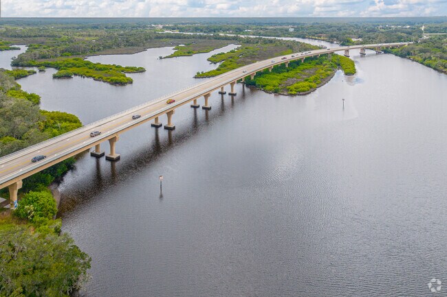 Ride the Fort Hamer Bridge to cross the Manatee River and visit Fort Hamer Park near Lakewood Ranch.