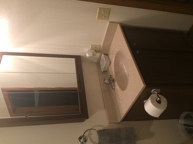 New vanity sink and cabinet - 3104 Ross Ct