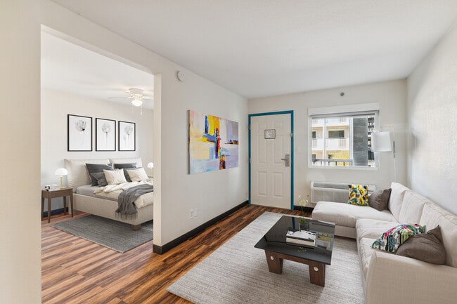 Living Room - Atrium Flats