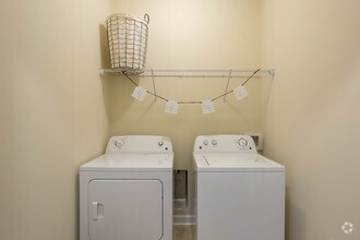 Laundry room - connections only - Groves at Berry Creek