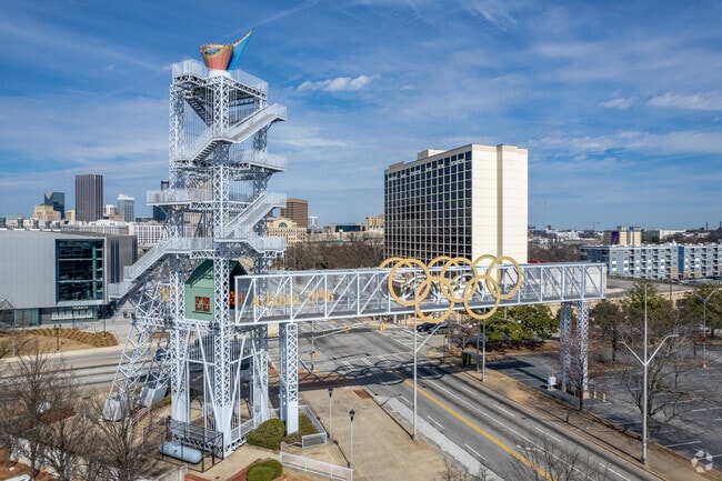 Atlanta Olympic Cauldron Tower.