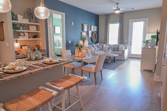 Open Concept Floor Plan at Hawthorne at Indy West in Wilmington, NC - Hawthorne at Indy West