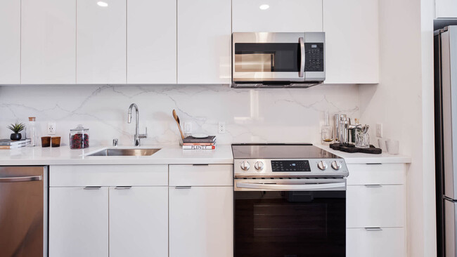 Kitchen with Stainless Steel Appliances - Aero