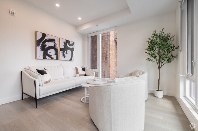 Le Vantage - 2 chambres, 2 salles de bain - 796 pi² - Salon - The Vantage