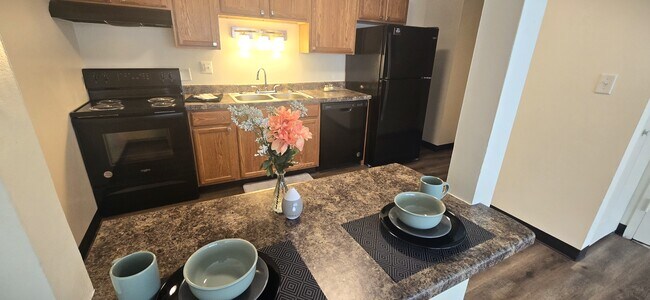 Cocina reformada de 1 dormitorio - Pine Ridge