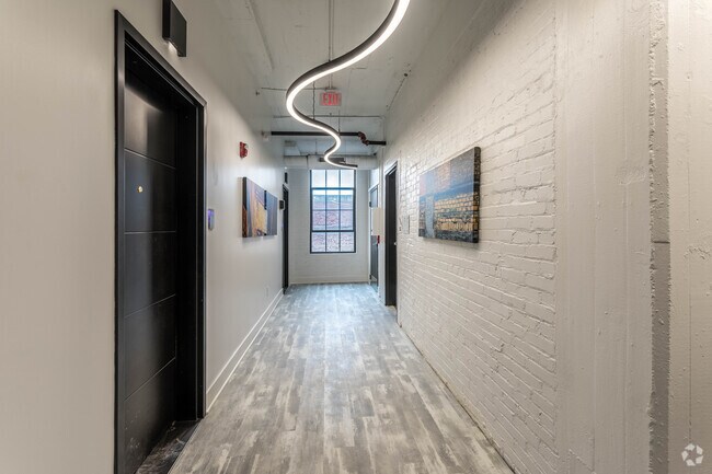 Pasillo interior - Graphic Arts Lofts