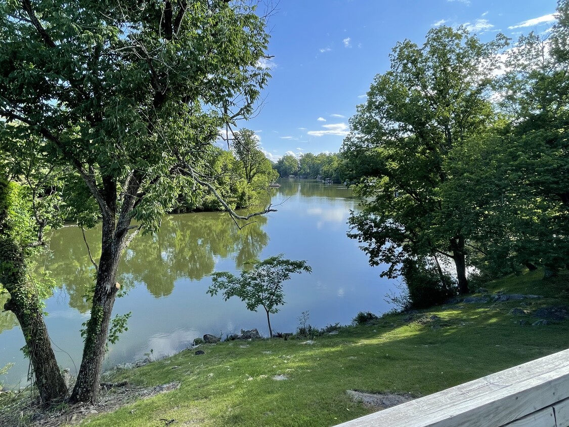 Waterfront view from deck - 1796 Cooks Valley Rd