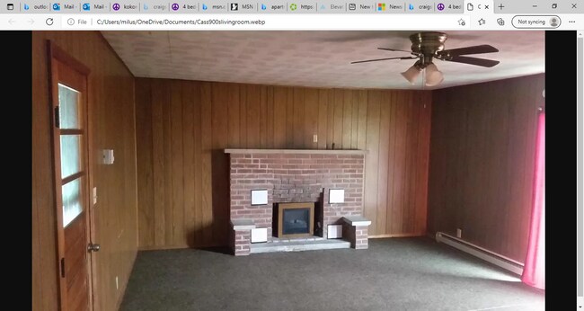 living room - 3098 E Co Rd 900 S