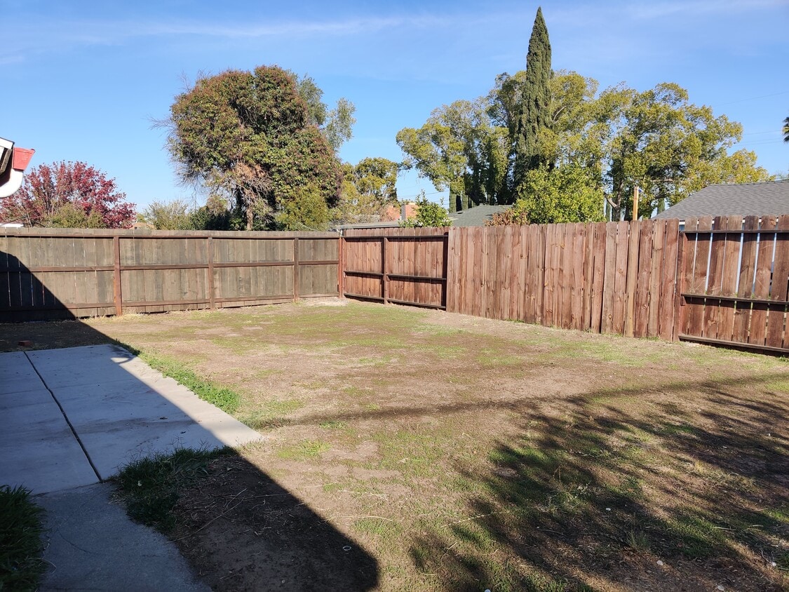 Large backyard - 625 School St
